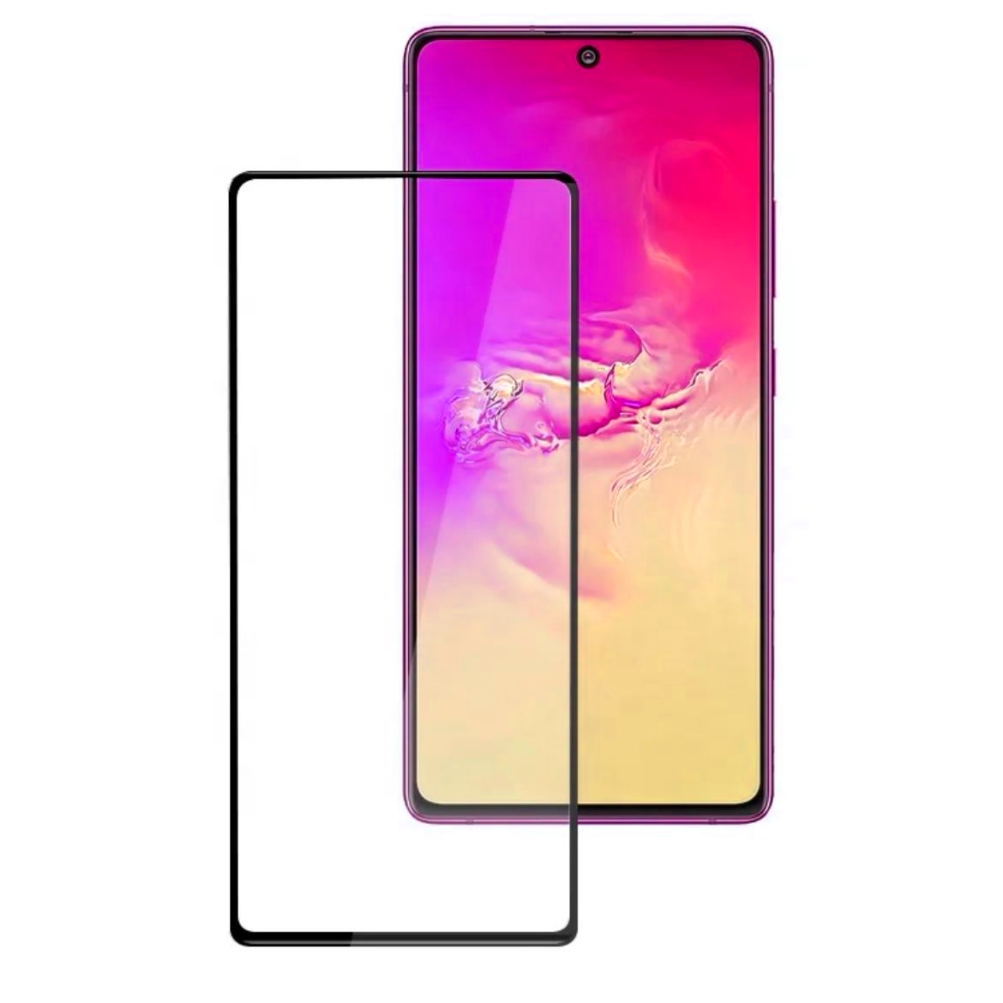 Folie protectie compatibila cu Samsung Galaxy A52/A52s, Full Cover