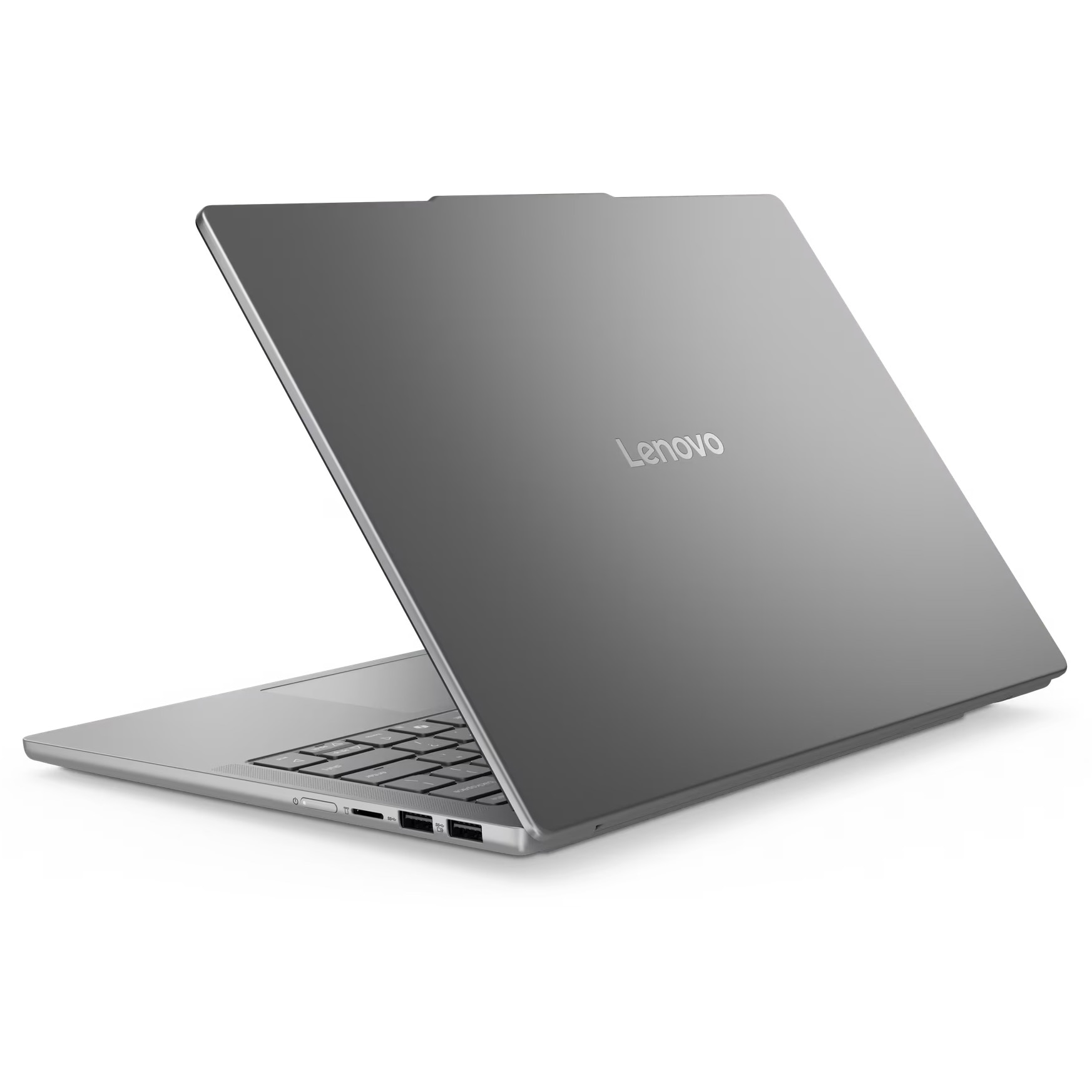 Laptop Lenovo IdeaPad Slim 5 14AHP10 cu procesor AMD Ryzen™ 7 8845HS pana la 5.1GHz, 14" WUXGA, IPS, 32GB DDR5 RAM, 1TB SSD, AMD Radeon™ 780M Graphics, No OS, Luna Grey