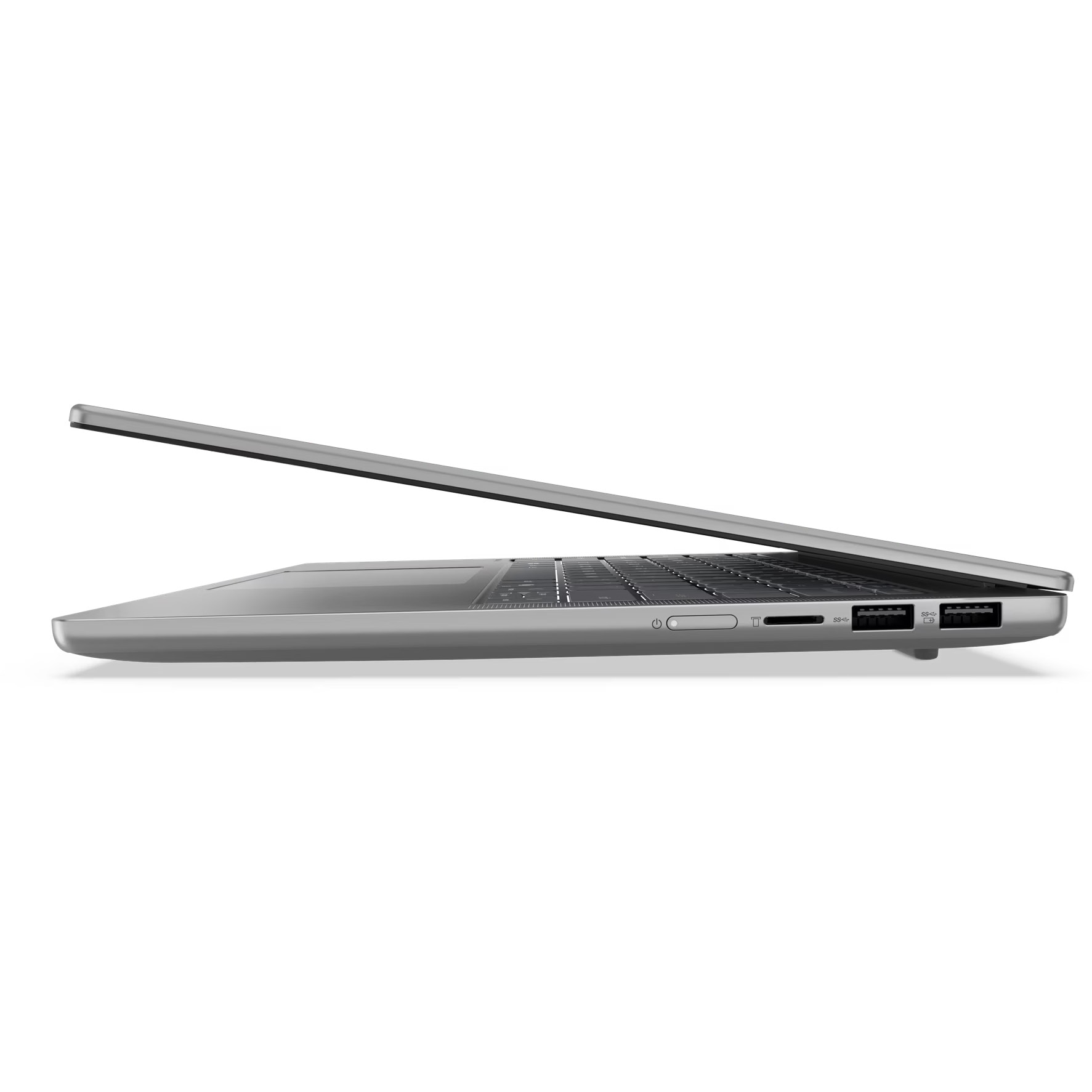 Laptop Lenovo IdeaPad Slim 5 14AHP10 cu procesor AMD Ryzen™ 7 8845HS pana la 5.1GHz, 14" WUXGA, IPS, 32GB DDR5 RAM, 1TB SSD, AMD Radeon™ 780M Graphics, No OS, Luna Grey
