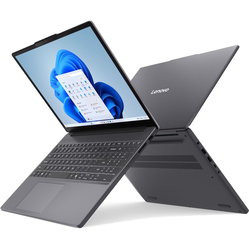 Laptop Lenovo IdeaPad Slim 3 15IRH10, Intel Core i7-13620H (10 nuclee), Grafica Intel Iris Xe, 24GB (8GB integrata + 16GB) DDR5 4800MHz, SSD 1.9 TB, Gri