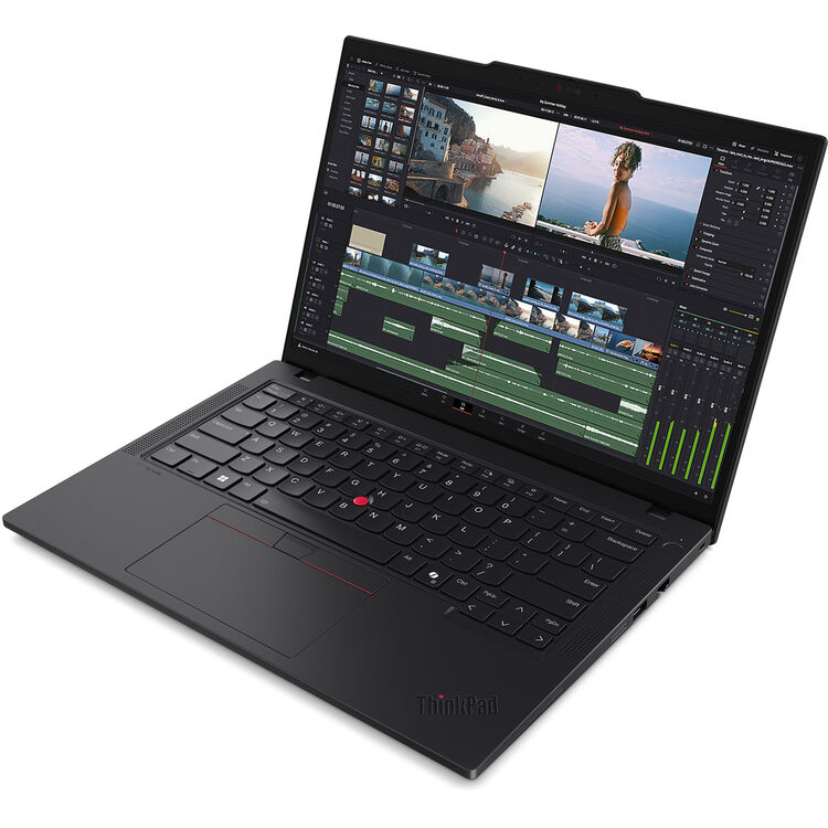 Laptop Lenovo ThinkPad P14s Gen 5 (AMD), 14" WUXGA 1920x1200 IPS 500nits Touch Screen, AMD Ryzen 5 PRO 8640HS 6-core, 24 GB DDR5, 2TB SSD m2 PCIe, AMD Radeon 760M Graphics, Windows 11 Pro, 1.31kg Black, 4G LTE CAT16