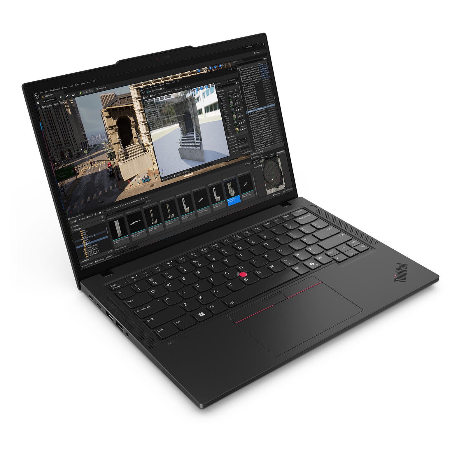 Laptop Lenovo ThinkPad P14s Gen 5 (AMD), 14" WUXGA 1920x1200 IPS 500nits Touch Screen, AMD Ryzen 5 PRO 8640HS 6-core, 24 GB DDR5, 2TB SSD m2 PCIe, AMD Radeon 760M Graphics, Windows 11 Pro, 1.31kg Black, 4G LTE CAT16