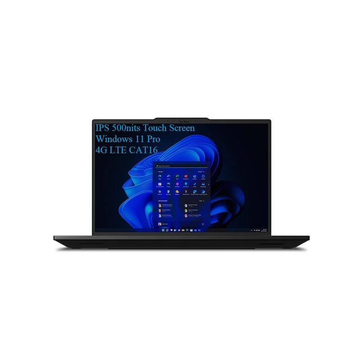 Laptop Lenovo ThinkPad P14s Gen 5 (AMD), 14" WUXGA 1920x1200 IPS 500nits Touch Screen, AMD Ryzen 5 PRO 8640HS 6-core, 24 GB DDR5, 2TB SSD m2 PCIe, AMD Radeon 760M Graphics, Windows 11 Pro, 1.31kg Black, 4G LTE CAT16