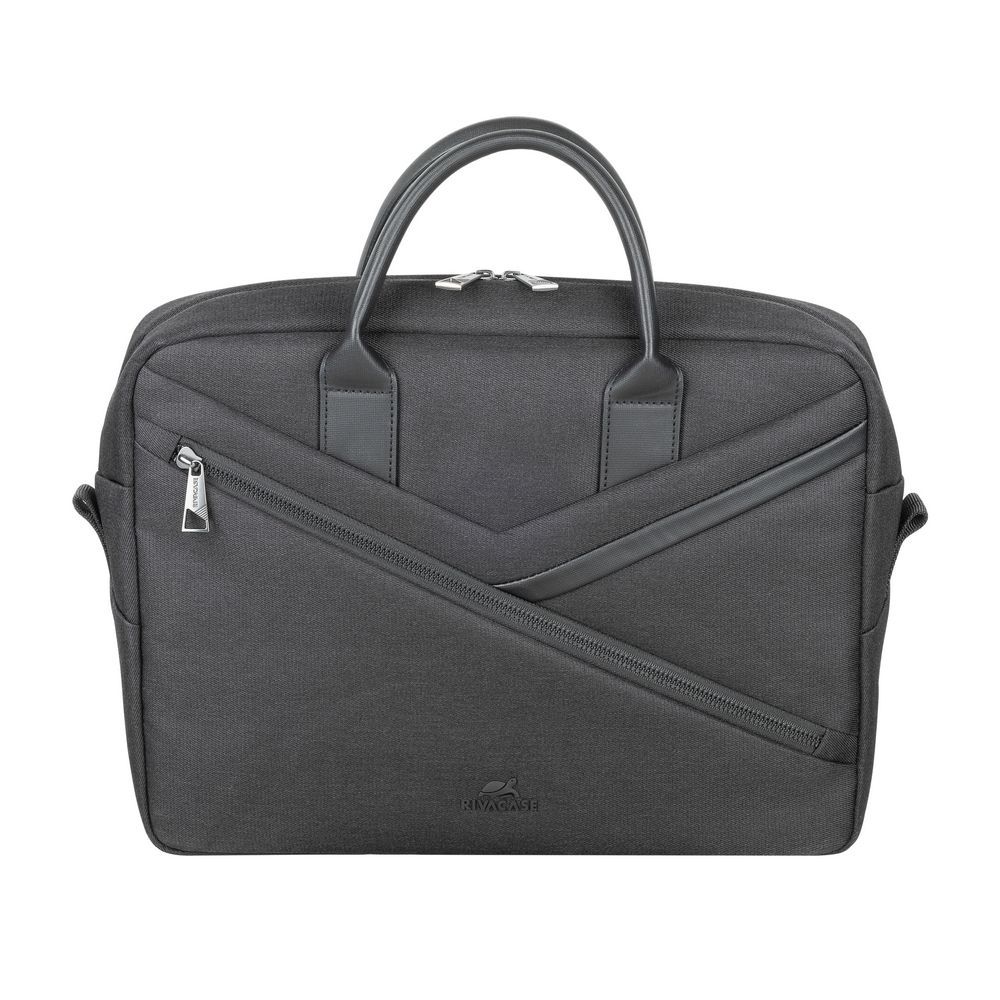 Geanta laptop RivaCase 8124 ECO, 14", 375x285x80mm, neagra