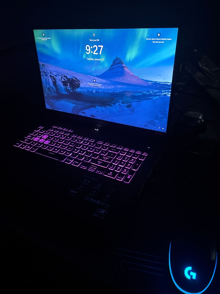 Laptop Gaming ASUS TUF A17 FA707NU cu procesor AMD Ryzen™ 5 7535HS pana la 4.55GHz, 17.3'', Full HD, IPS, 144Hz, 16GB DDR5 RAM, 512GB SSD, NVIDIA® GeForce RTX™ 4050 6GB GDDR6, No OS, Mecha Gray