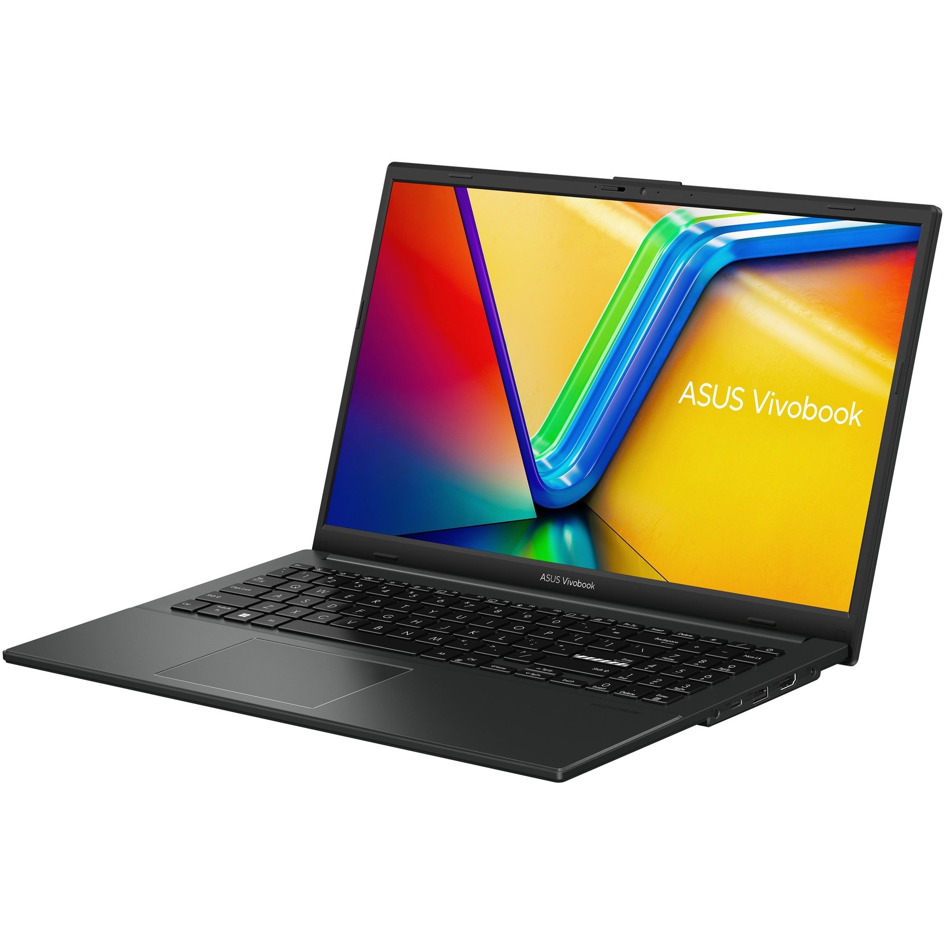 Laptop ASUS Vivobook 15 E1504FA cu procesor AMD Ryzen™ 3 7320U pana la 4.1GHz, 15.6'', Full HD, IPS, 8GB LPDDR5 RAM, 512GB SSD, AMD Radeon™ Graphics, No OS, Mixed Black