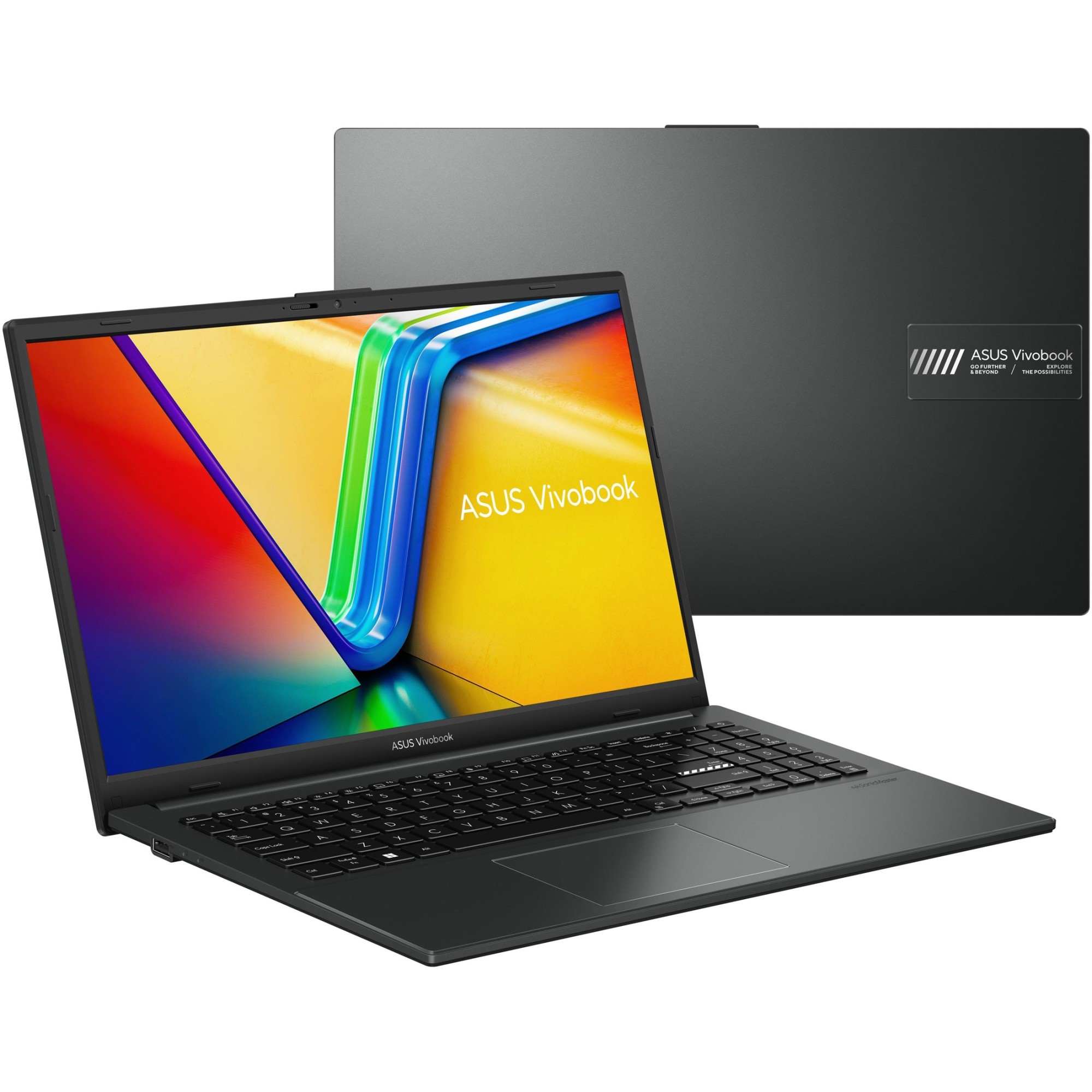 Laptop ASUS Vivobook 15 E1504FA cu procesor AMD Ryzen™ 3 7320U pana la 4.1GHz, 15.6'', Full HD, IPS, 8GB LPDDR5 RAM, 512GB SSD, AMD Radeon™ Graphics, No OS, Mixed Black