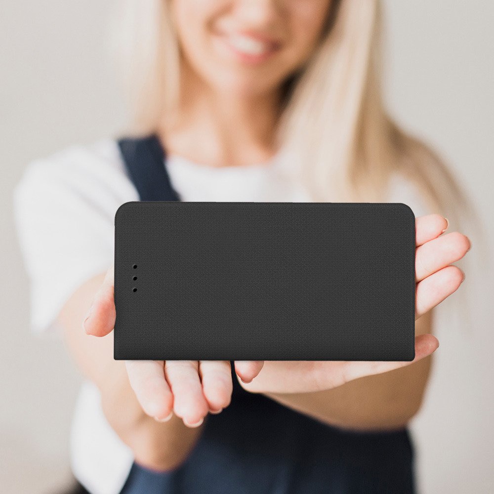 Husa pentru Telefon G-Tech, tip carte compatibila cu Realme C31, premium book, inchidere magnetica, buzunar card, Negru