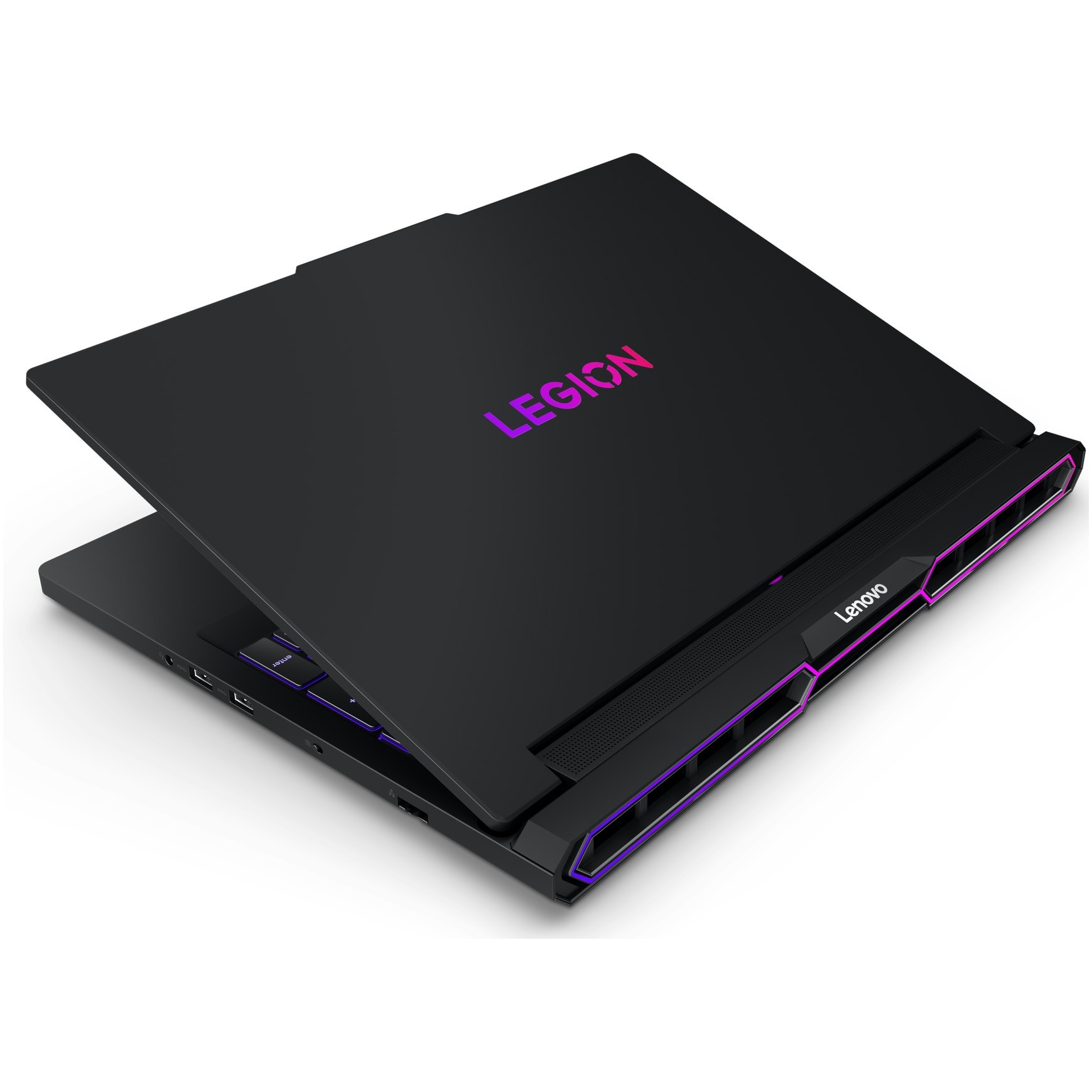 Laptop Gaming Lenovo Legion Pro 7 16IAX10H cu procesor Intel® Core™ Ultra 9 275HX pana la 5.4GHz, 16" WQXGA, OLED, 240Hz, 32GB DDR5 RAM, 1TB SSD, NVIDIA® GeForce RTX™ 5080 16GB GDDR7, No OS, Eclipse Black, 3y on-site Premium Care