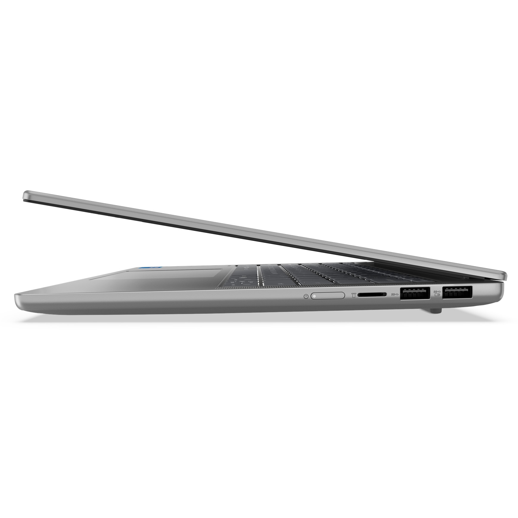 Laptop Lenovo IdeaPad Slim 5 14IRH10 cu procesor Intel® Core™ i5-13420H pana la 4.6GHz, 14" WUXGA, IPS, 32GB DDR5 RAM, 1TB SSD, Intel® UHD Graphics, No OS, Luna Grey