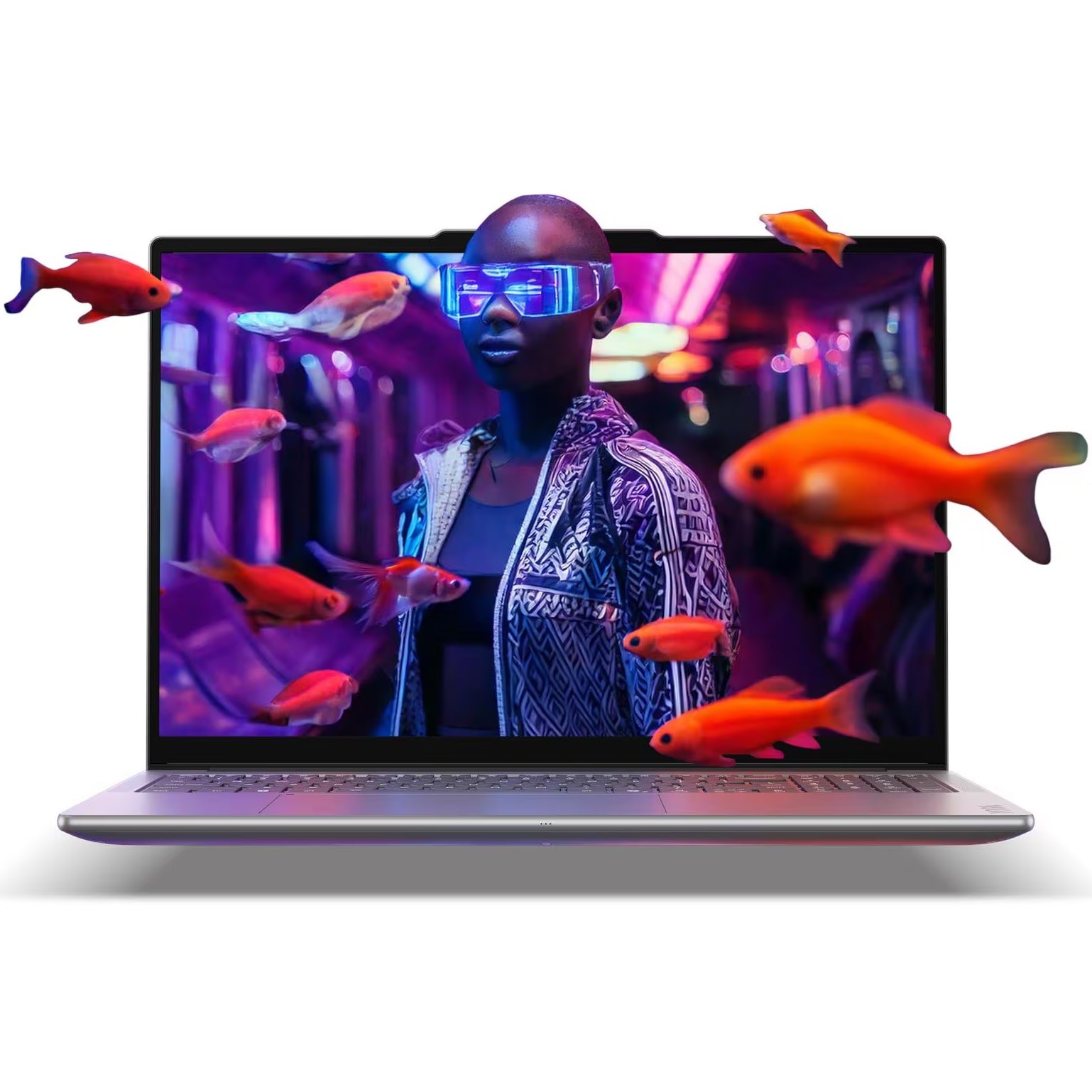 Laptop Lenovo Yoga Pro 9 16IAH10 cu procesor Intel® Core™ Ultra 7 255H pana la 5.1GHz, 16" 2.8K WQXGA+ , OLED, 120Hz, 64GB LPDDR5x RAM, 2TB SSD, NVIDIA® GeForce RTX™ 5070 8GB GDDR7, Windows® 11 Home, Luna Grey, 3y on-site Premium Care