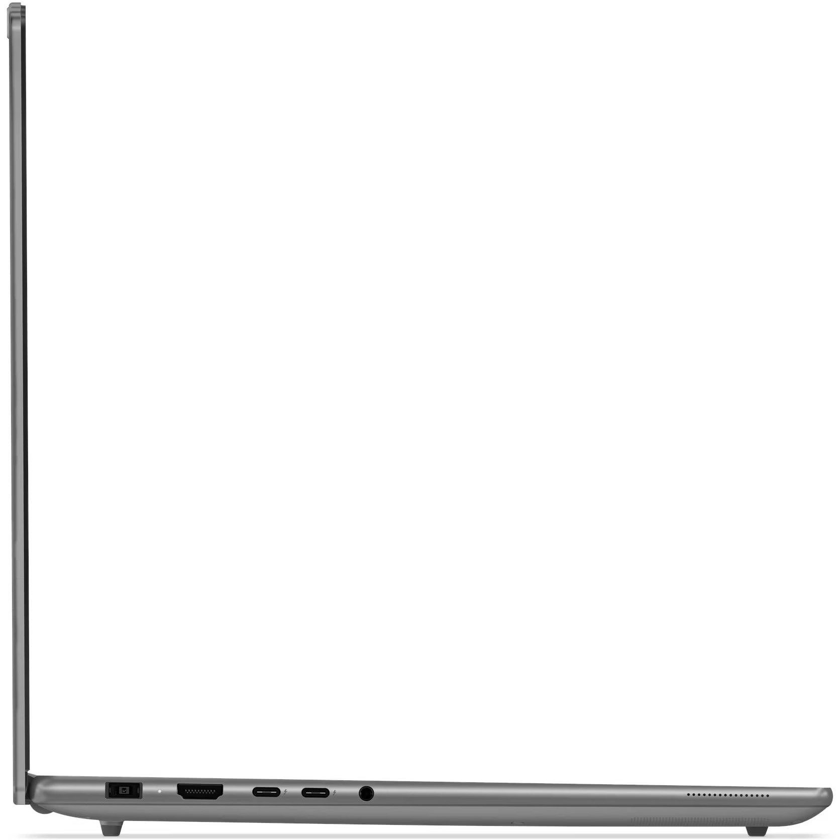 Laptop Lenovo Yoga Pro 9 16IAH10 cu procesor Intel® Core™ Ultra 7 255H pana la 5.1GHz, 16" 2.8K WQXGA+ , OLED, 120Hz, 64GB LPDDR5x RAM, 2TB SSD, NVIDIA® GeForce RTX™ 5070 8GB GDDR7, Windows® 11 Home, Luna Grey, 3y on-site Premium Care