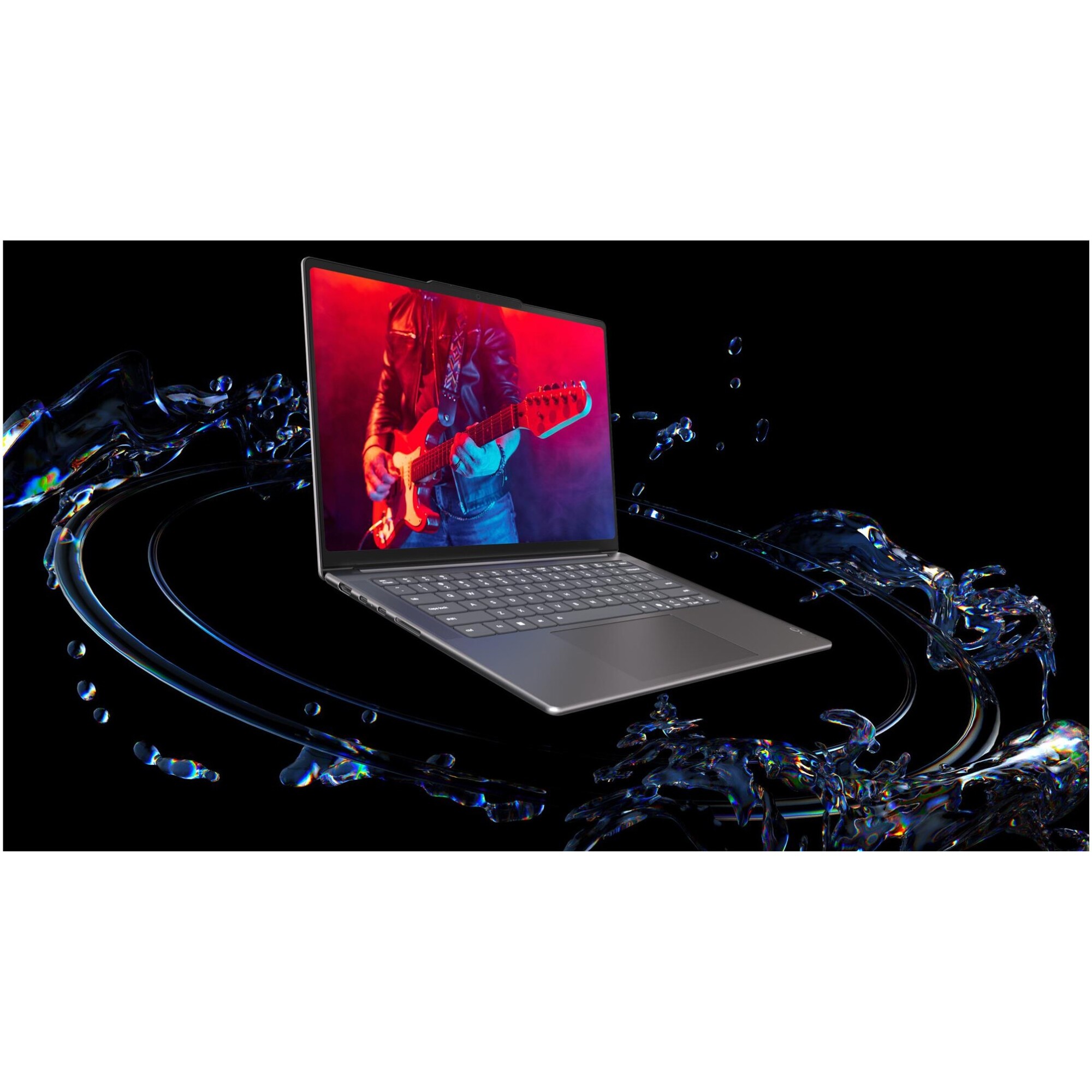 Laptop Lenovo Yoga Pro 9 16IAH10 cu procesor Intel® Core™ Ultra 7 255H pana la 5.1GHz, 16" 2.8K WQXGA+ , OLED, 120Hz, 64GB LPDDR5x RAM, 2TB SSD, NVIDIA® GeForce RTX™ 5070 8GB GDDR7, Windows® 11 Home, Luna Grey, 3y on-site Premium Care