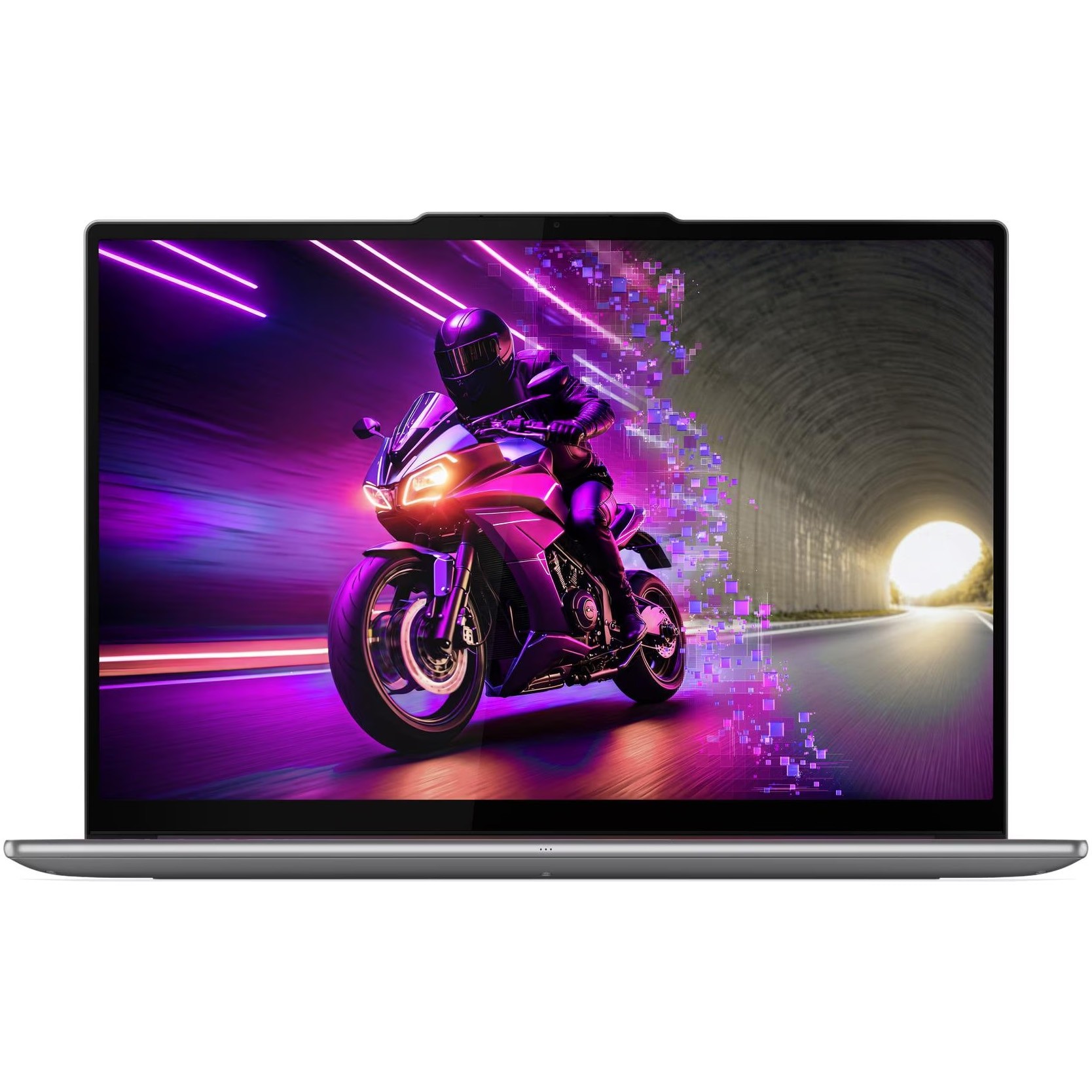 Laptop Lenovo Yoga Pro 9 16IAH10 cu procesor Intel® Core™ Ultra 7 255H pana la 5.1GHz, 16" 2.8K WQXGA+ , OLED, 120Hz, 64GB LPDDR5x RAM, 2TB SSD, NVIDIA® GeForce RTX™ 5070 8GB GDDR7, Windows® 11 Home, Luna Grey, 3y on-site Premium Care