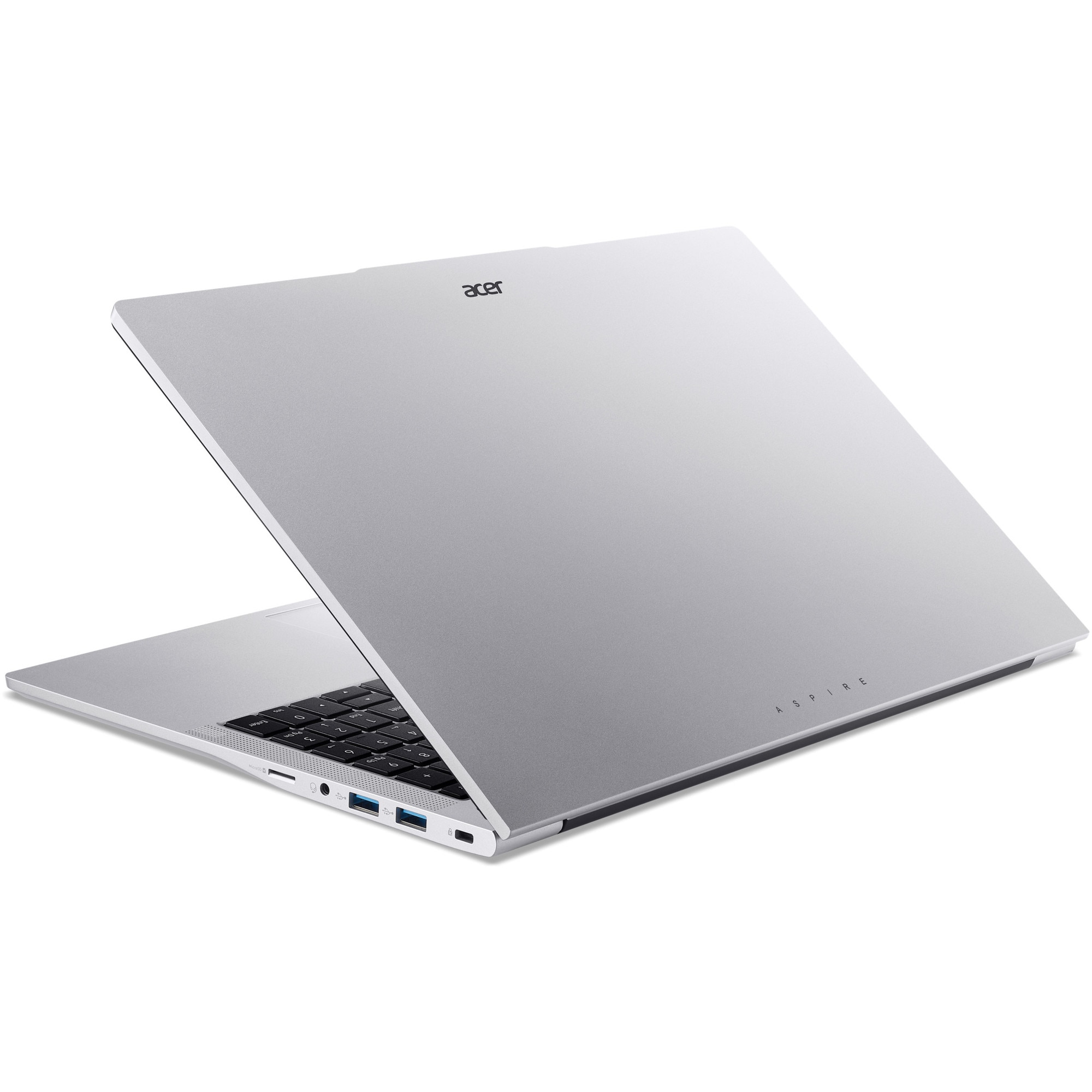 Laptop Acer Aspire Lite 15 AL15-72P-71X1 cu procesor Intel® Core™ i7-13620H up to 4.90 GHz, 15.6'', Full HD, IPS, 16GB DDR5 RAM, 1TB SSD, Intel® UHD Graphics, No OS, Pure Silver