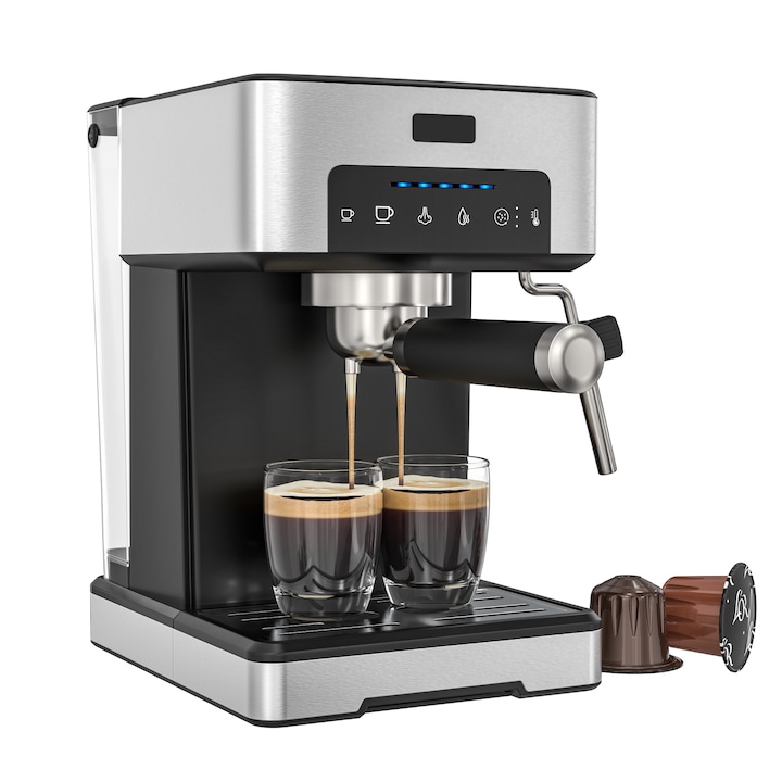 Masina de cafea manuala, cu control al temperaturii