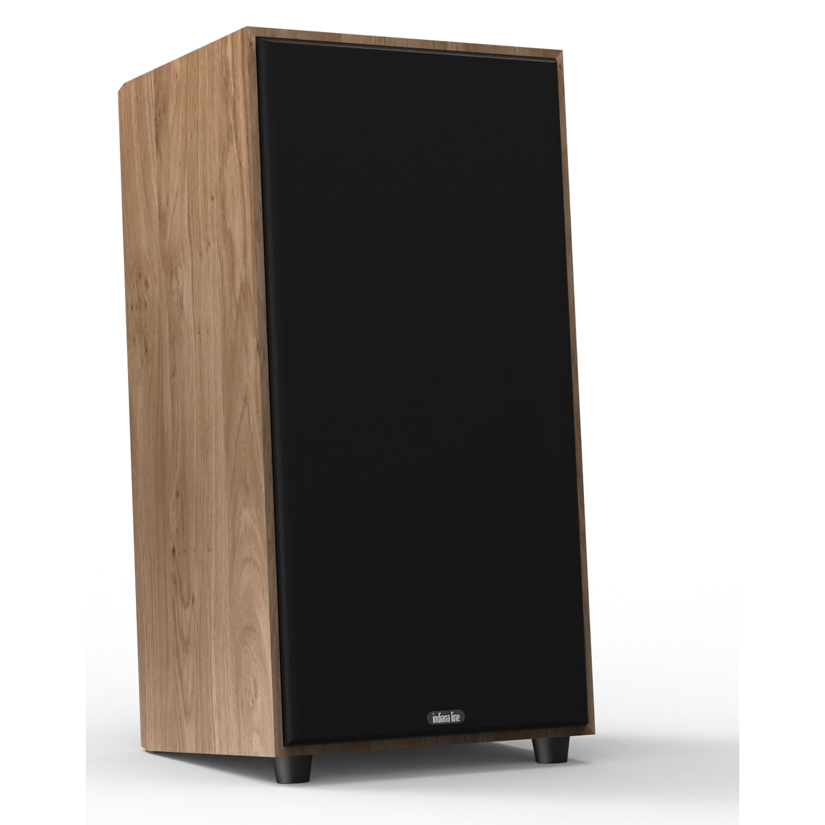 Boxe pasive de podea Indiana Line Utah 5, Sistem cu 3 cai, dual bass reflex, Walnut