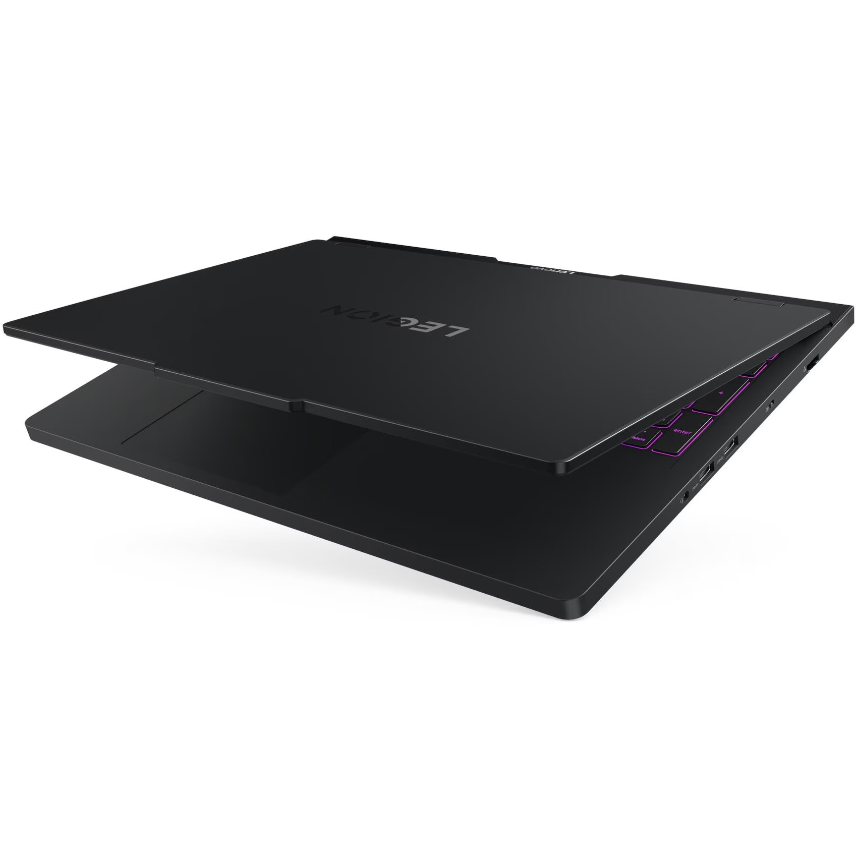 Laptop Gaming Lenovo Legion Pro 5 16AFR10 cu procesor AMD Ryzen™ 9 9955HX pana la 5.4GHz, 16" WQXGA, OLED, 165Hz, 32GB DDR5, 1TB SSD, NVIDIA® GeForce RTX™ 5070 8GB GDDR7, NO OS, Eclipse Black, 3y on-site Premium Care