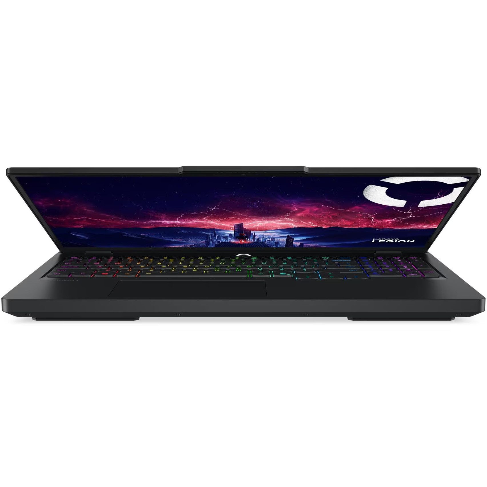 Laptop Gaming Lenovo Legion Pro 5 16AFR10 cu procesor AMD Ryzen™ 9 9955HX pana la 5.4GHz, 16" WQXGA, OLED, 165Hz, 32GB DDR5, 1TB SSD, NVIDIA® GeForce RTX™ 5070 8GB GDDR7, NO OS, Eclipse Black, 3y on-site Premium Care
