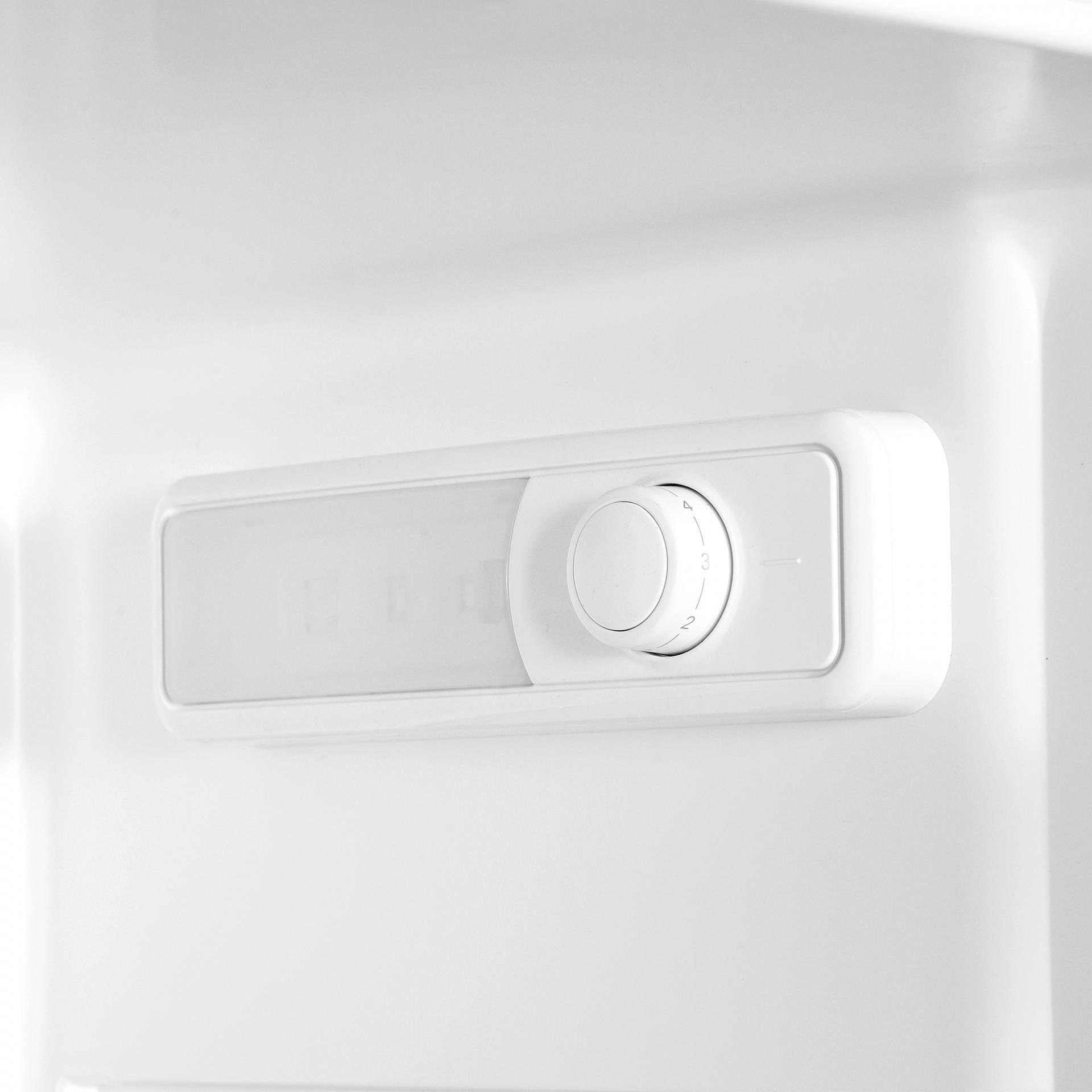 Frigider cu doua usi Samus SW344E, 248 L, H 165 cm, Termostat reglabil, 4 rafturi sticla, Clasa energetica E, Alb