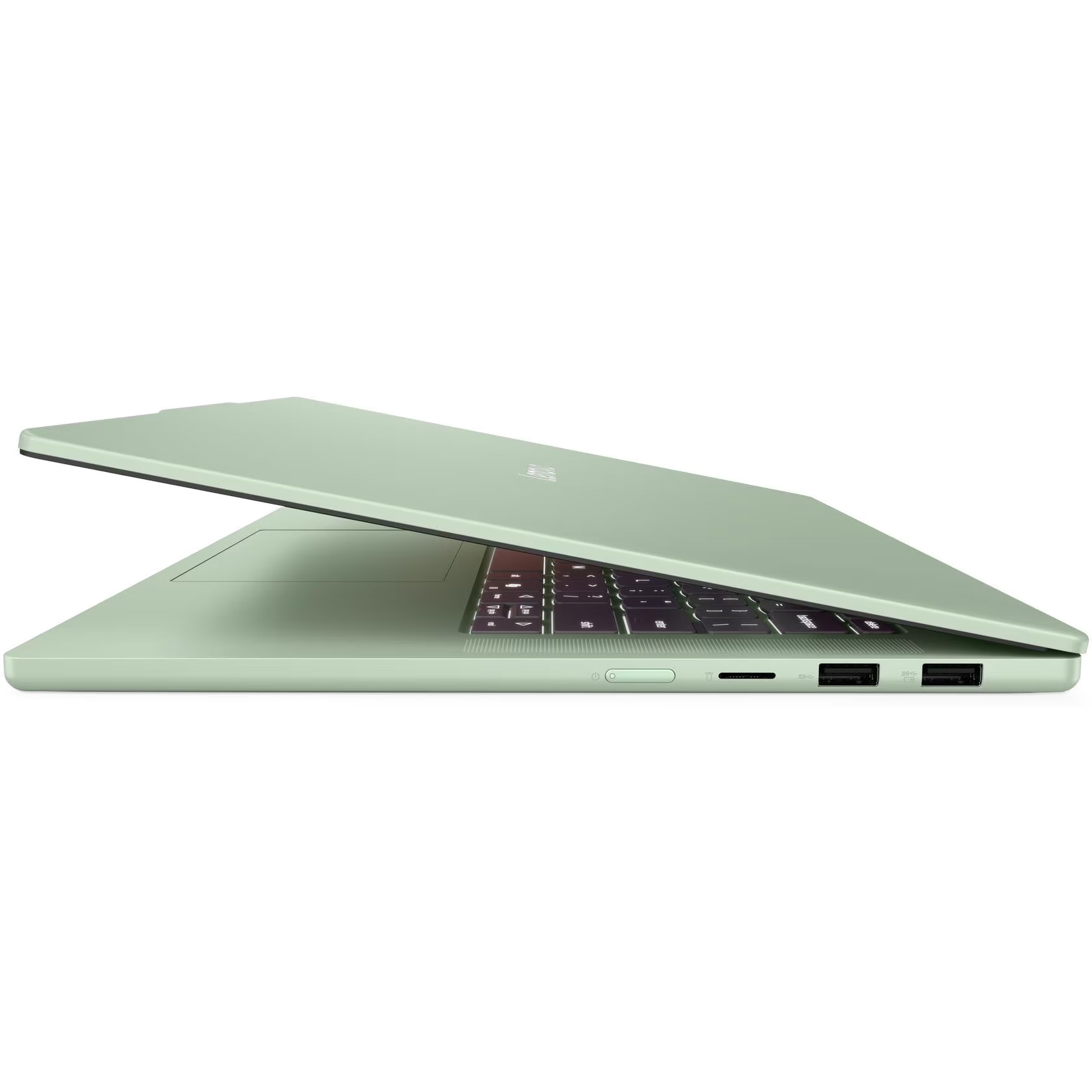 Laptop Lenovo IdeaPad Slim 5 15ARP10 cu procesor AMD Ryzen™ 7 7735HS pana la 4.75GHz, 15.1" WQXGA, OLED, 16GB LPDDR5x, 1TB SSD, AMD Radeon™ 680M Graphics, No OS, Seafoam Green