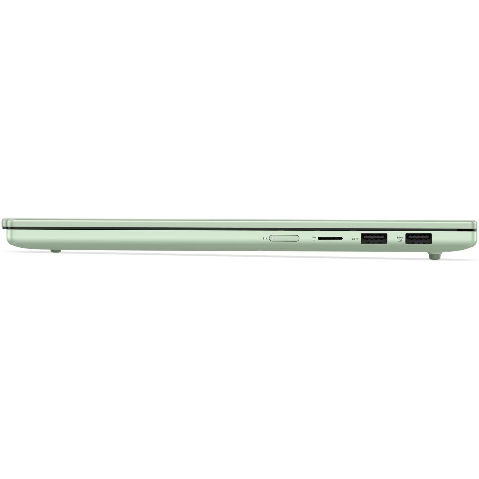 Laptop Lenovo IdeaPad Slim 5 15ARP10 cu procesor AMD Ryzen™ 7 7735HS pana la 4.75GHz, 15.1" WQXGA, OLED, 16GB LPDDR5x, 1TB SSD, AMD Radeon™ 680M Graphics, No OS, Seafoam Green