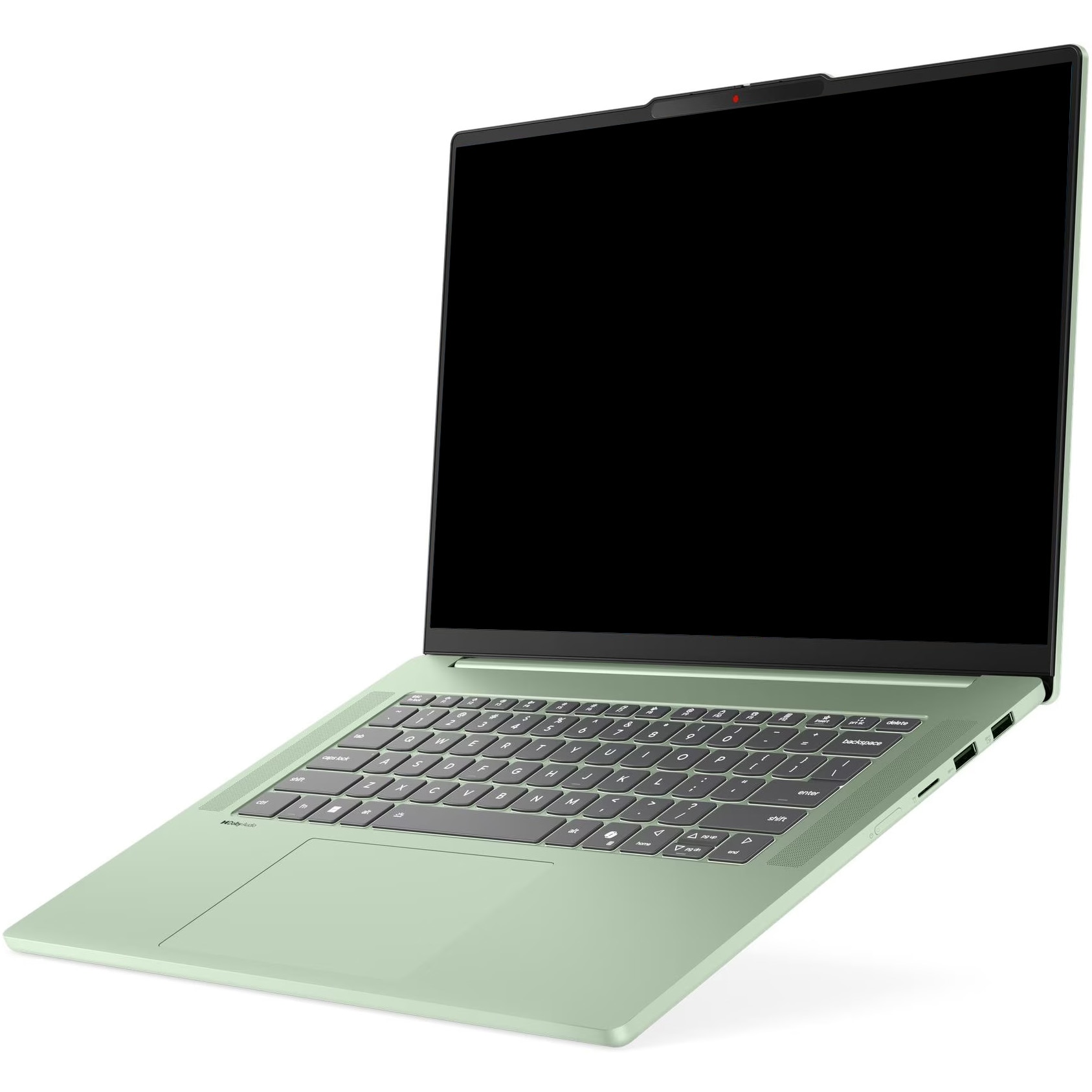 Laptop Lenovo IdeaPad Slim 5 15ARP10 cu procesor AMD Ryzen™ 7 7735HS pana la 4.75GHz, 15.1" WQXGA, OLED, 16GB LPDDR5x, 1TB SSD, AMD Radeon™ 680M Graphics, No OS, Seafoam Green
