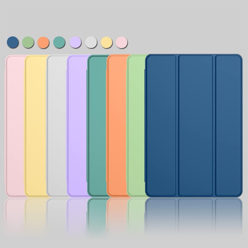 Husa tip Carte cu Suport Pix pentru Apple iPad Mini 4/5, Protectie completa, Pliabila, Bleumarin