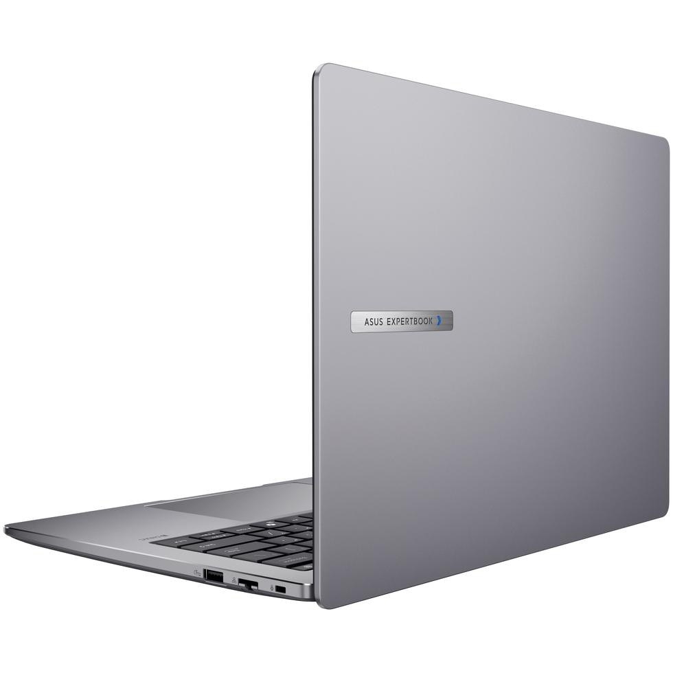 Laptop ASUS ExpertBook P3 P3405CVA cu procesor Intel® Core™ i7-13620H pana la 4.9GHz, 14'', WQXGA, 144Hz, 16GB DDR5 RAM, 1TB SSD, Intel® UHD Graphics, No OS, Misty Grey