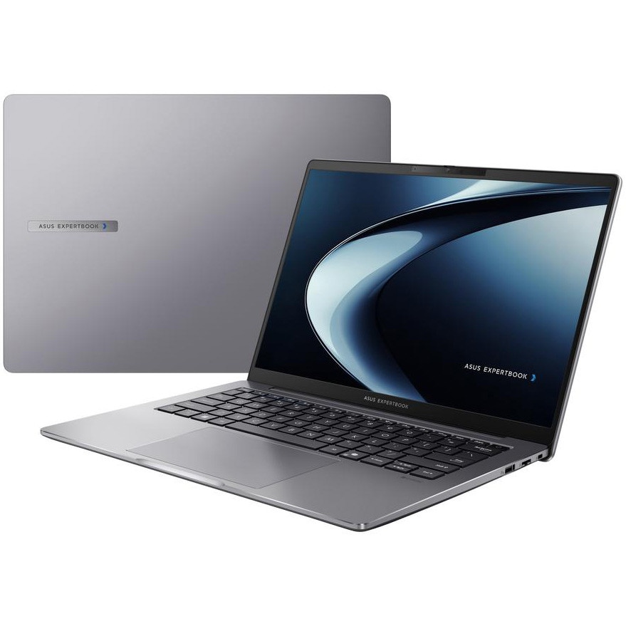 Laptop ASUS ExpertBook P3 P3405CVA cu procesor Intel® Core™ i7-13620H pana la 4.9GHz, 14'', WQXGA, 144Hz, 16GB DDR5 RAM, 1TB SSD, Intel® UHD Graphics, No OS, Misty Grey