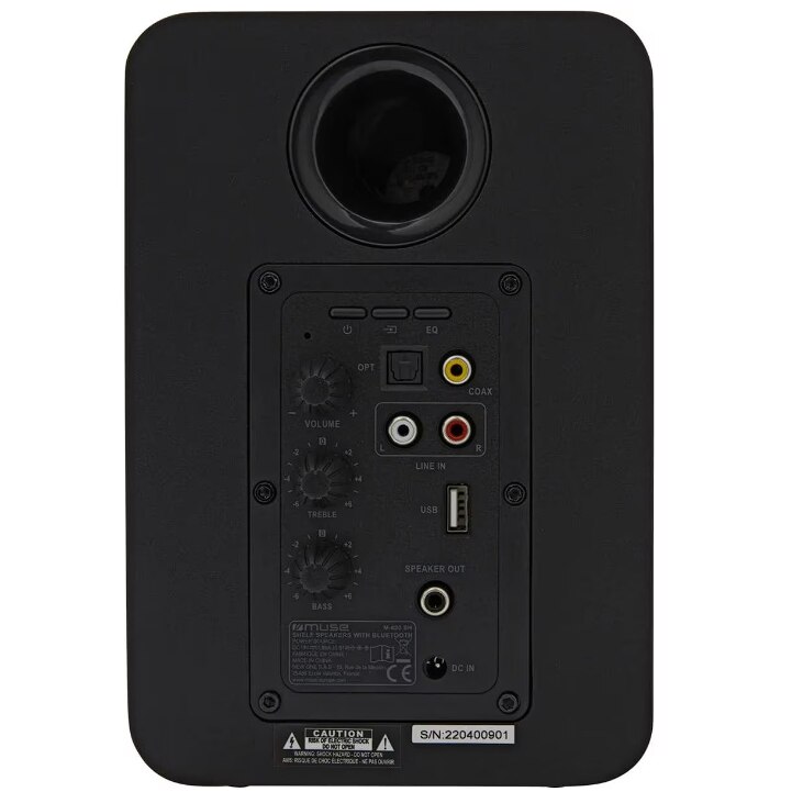 Set 2 Boxe stereo cu bluetooth Muse, 150W, M-620 SH