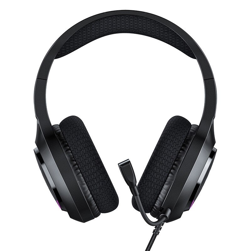 Casti gaming ONIKUMA X31, Cu fir, Drivere 50mm, Jack 3.5 mm / USB, RGB, Lungime cablu 2.2m, Negru