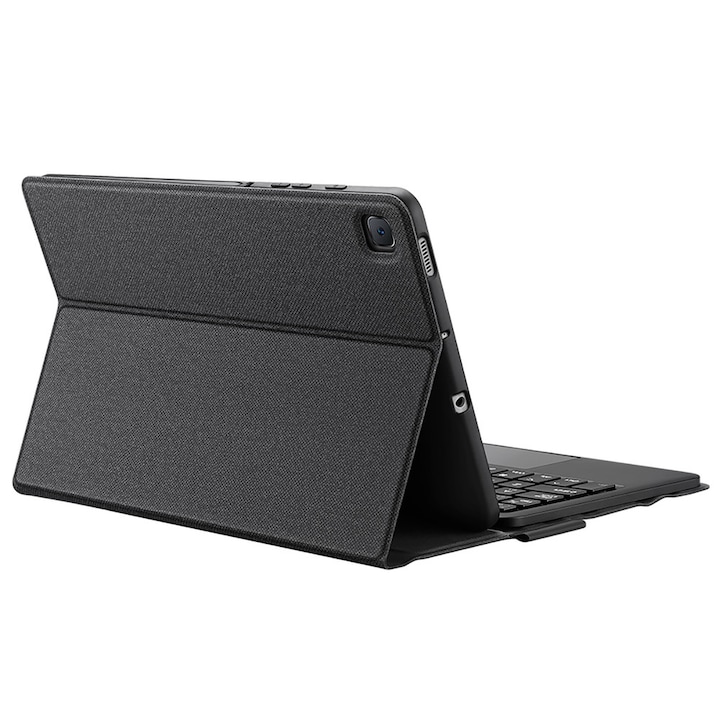 Husa cu tastatura Dux Ducis TK Series compatibila cu Samsung Galaxy Tab S6 Lite, 10.4 inch, Negru