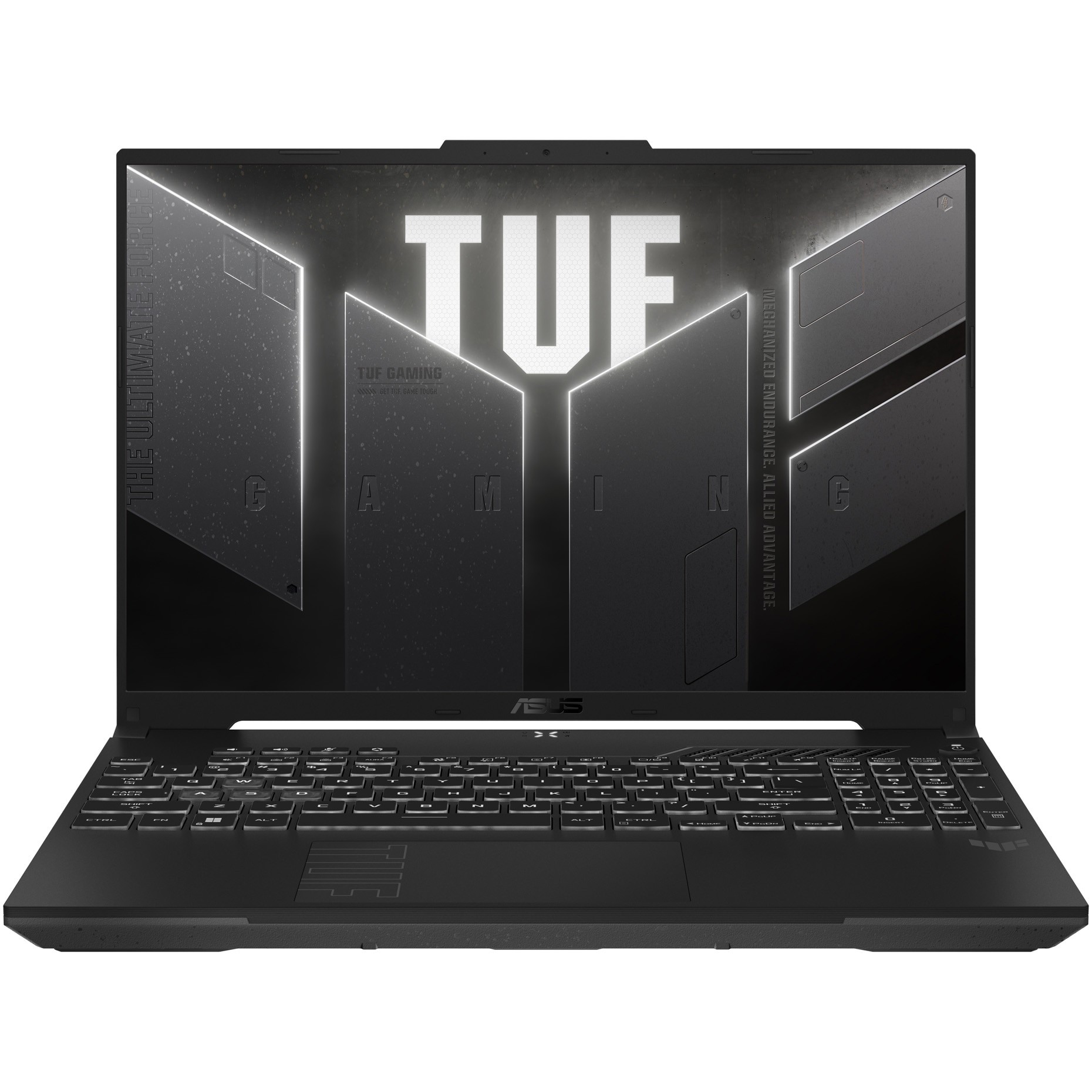 Laptop Gaming ASUS TUF F16 FX607VJ cu procesor Intel® Core™ 5 210H pana la 4.8GHz, 16'', Full HD+, WUXGA, 144Hz, IPS, 32GB DDR4 RAM, 512GB SSD, NVIDIA® GeForce RTX™ 3050 6GB GDDR6, No OS, Mecha Gray
