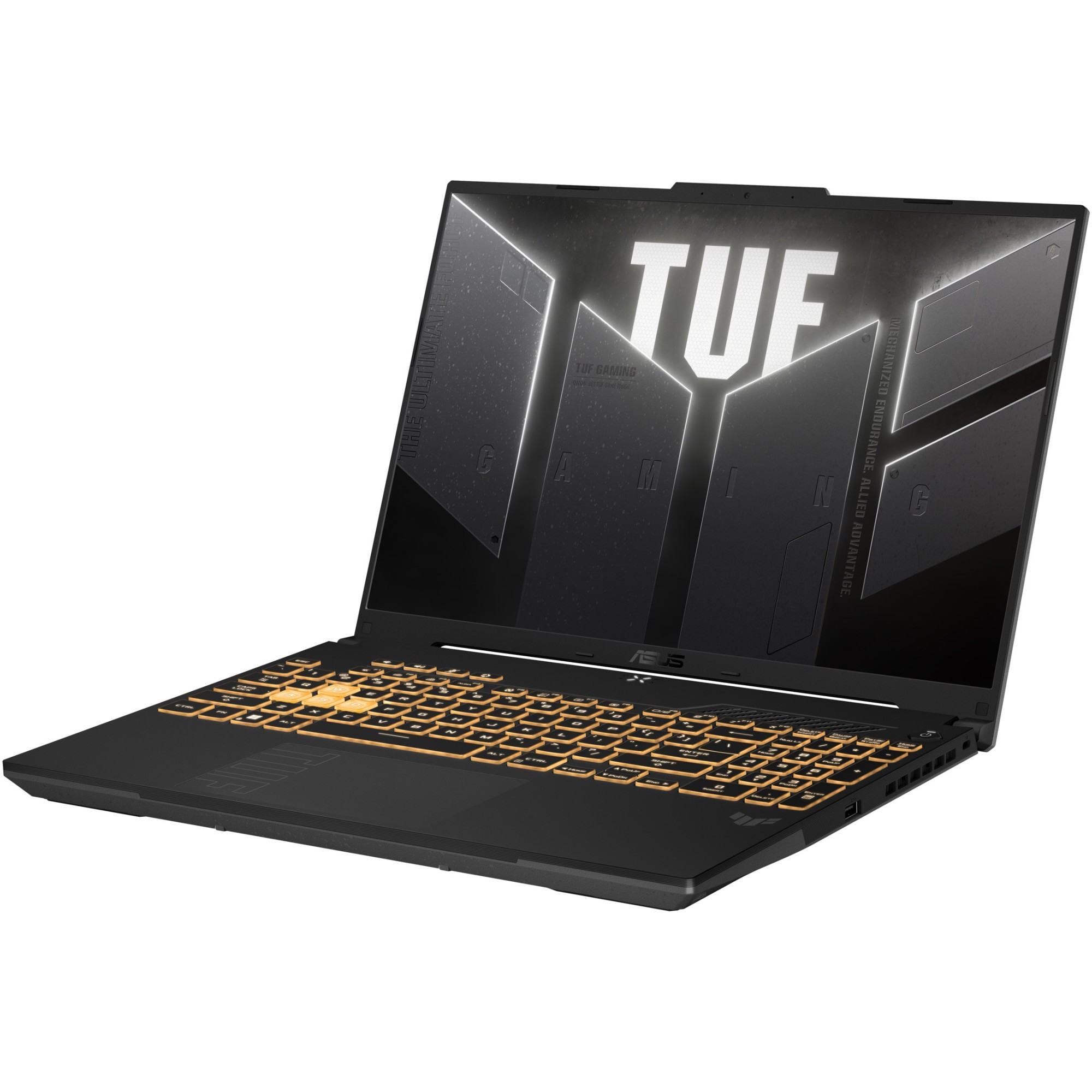 Laptop Gaming ASUS TUF F16 FX607VJ cu procesor Intel® Core™ 5 210H pana la 4.8GHz, 16'', Full HD+, WUXGA, 144Hz, IPS, 32GB DDR4 RAM, 512GB SSD, NVIDIA® GeForce RTX™ 3050 6GB GDDR6, No OS, Mecha Gray