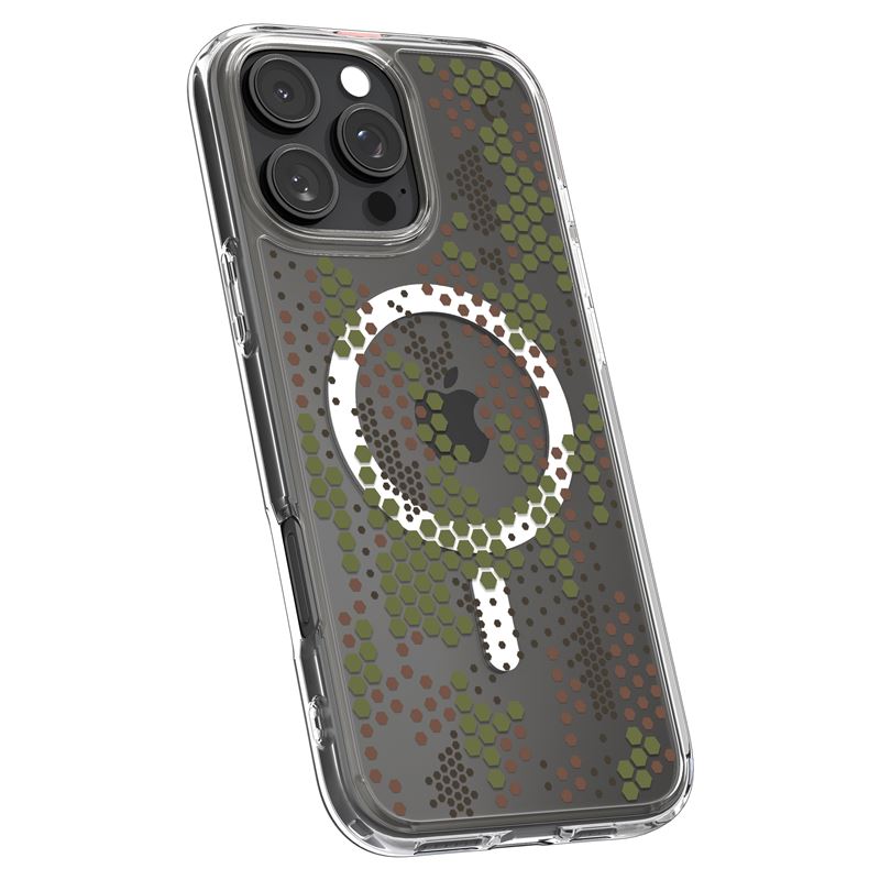 Carcasa Spigen Ultra Hybrid MagSafe compatibila cu iPhone 16 Pro Digital Camo