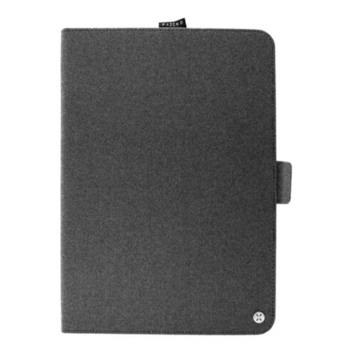 Husa universala Fixed, Novel Tab 10 - 11 ", Textil, Compartiment stylus, Gri inchis
