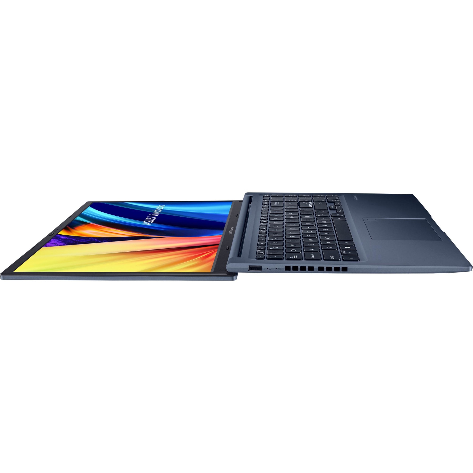 Laptop ASUS VivoBook 15 X1502ZA cu procesor Intel® Core™ i3-1220P pana la 4.40 GHz, 15.6'', Full HD, IPS, 8GB, 256GB SSD, Intel® UHD Graphics, No OS, Quiet Blue