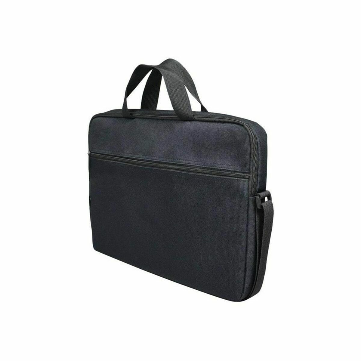 Servieta pentru laptop, Port Designs, 15, 6 inch, negru, inchidere cu fermoar, buzunar exterior, marime unica, unisex, pentru varsta de peste 14 ani