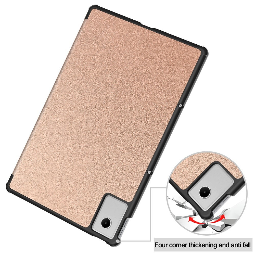 Husa pentru Lenovo Idea Tab Plus 12.1, Techsuit FoldPro, Rose Gold
