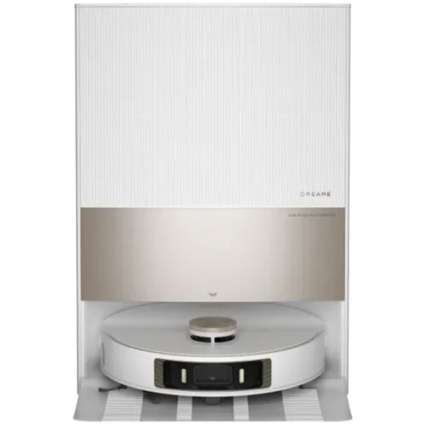 Robot de aspirare cu mop rotativ Dreame L20 Ultra RLX41CE-1, statie automata de golire 3.2l, 7000Pa, rezervor praf 0.3l, rezervor apa 0.08l, baterie 6400mAh, autonomie pana la 180 min, alb