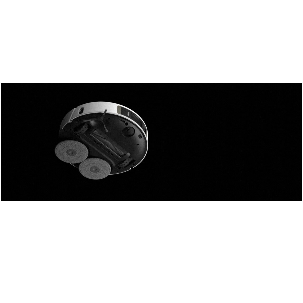Robot de aspirare cu mop rotativ Dreame L20 Ultra RLX41CE-1, statie automata de golire 3.2l, 7000Pa, rezervor praf 0.3l, rezervor apa 0.08l, baterie 6400mAh, autonomie pana la 180 min, alb