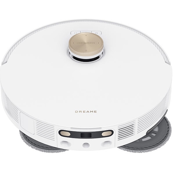 Robot de aspirare cu mop rotativ Dreame L20 Ultra RLX41CE-1, statie automata de golire 3.2l, 7000Pa, rezervor praf 0.3l, rezervor apa 0.08l, baterie 6400mAh, autonomie pana la 180 min, alb
