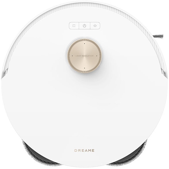 Robot de aspirare cu mop rotativ Dreame L20 Ultra RLX41CE-1, statie automata de golire 3.2l, 7000Pa, rezervor praf 0.3l, rezervor apa 0.08l, baterie 6400mAh, autonomie pana la 180 min, alb
