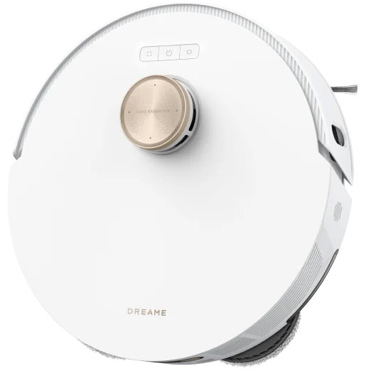 Robot de aspirare cu mop rotativ Dreame L20 Ultra RLX41CE-1, statie automata de golire 3.2l, 7000Pa, rezervor praf 0.3l, rezervor apa 0.08l, baterie 6400mAh, autonomie pana la 180 min, alb
