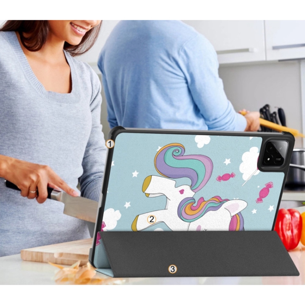 Husa pentru tableta Xiaomi Pad 7 / 7 Pro, Accesorio Fold Pro, Unicorn