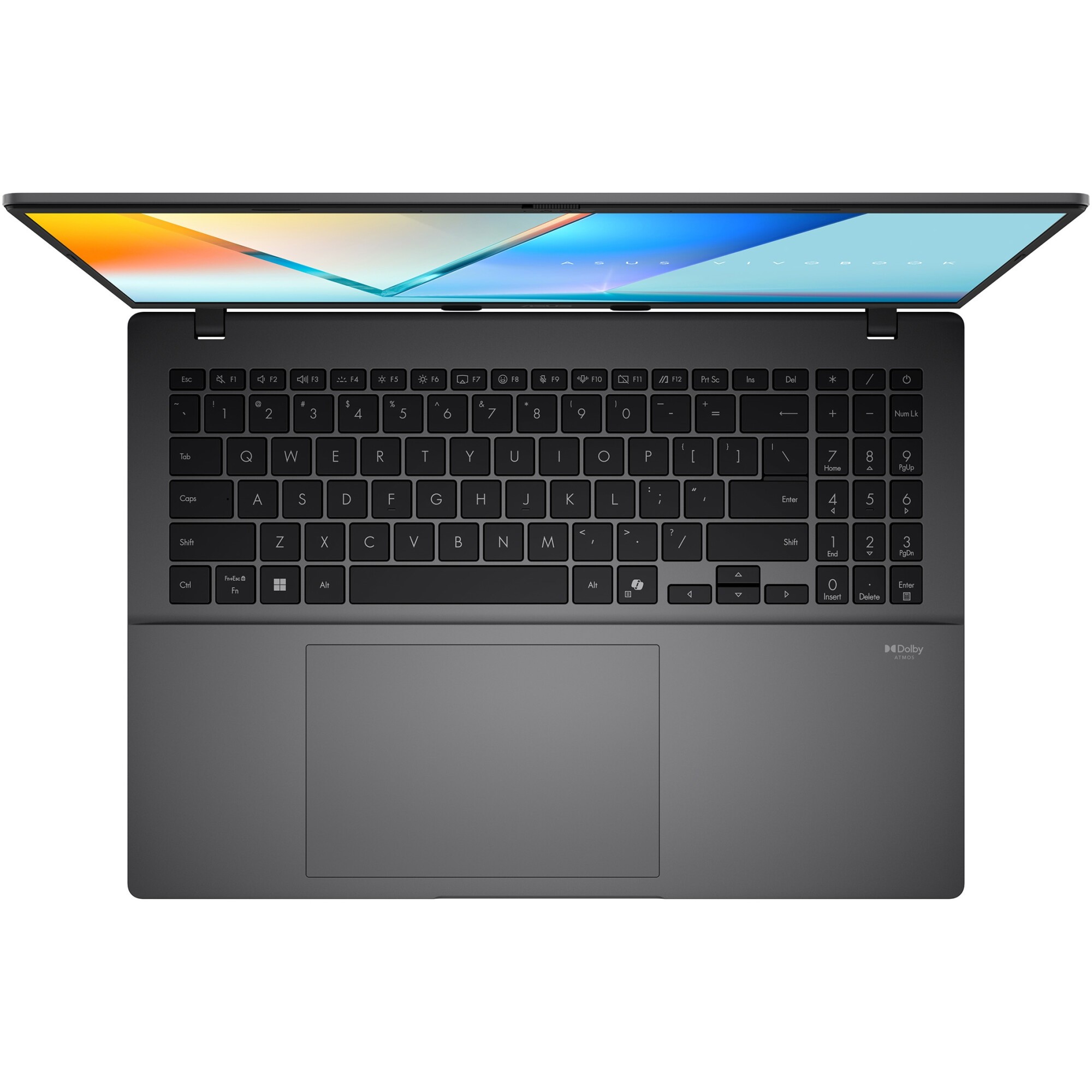 Laptop ASUS Vivobook S16 S3607VA cu procesor Intel Core i5-13420H pana la 4.6GHz, 16'', WUXGA, IPS, 144Hz, 16GB DDR5 RAM, 1TB SSD, Intel UHD Graphics, No OS, Matte Gray