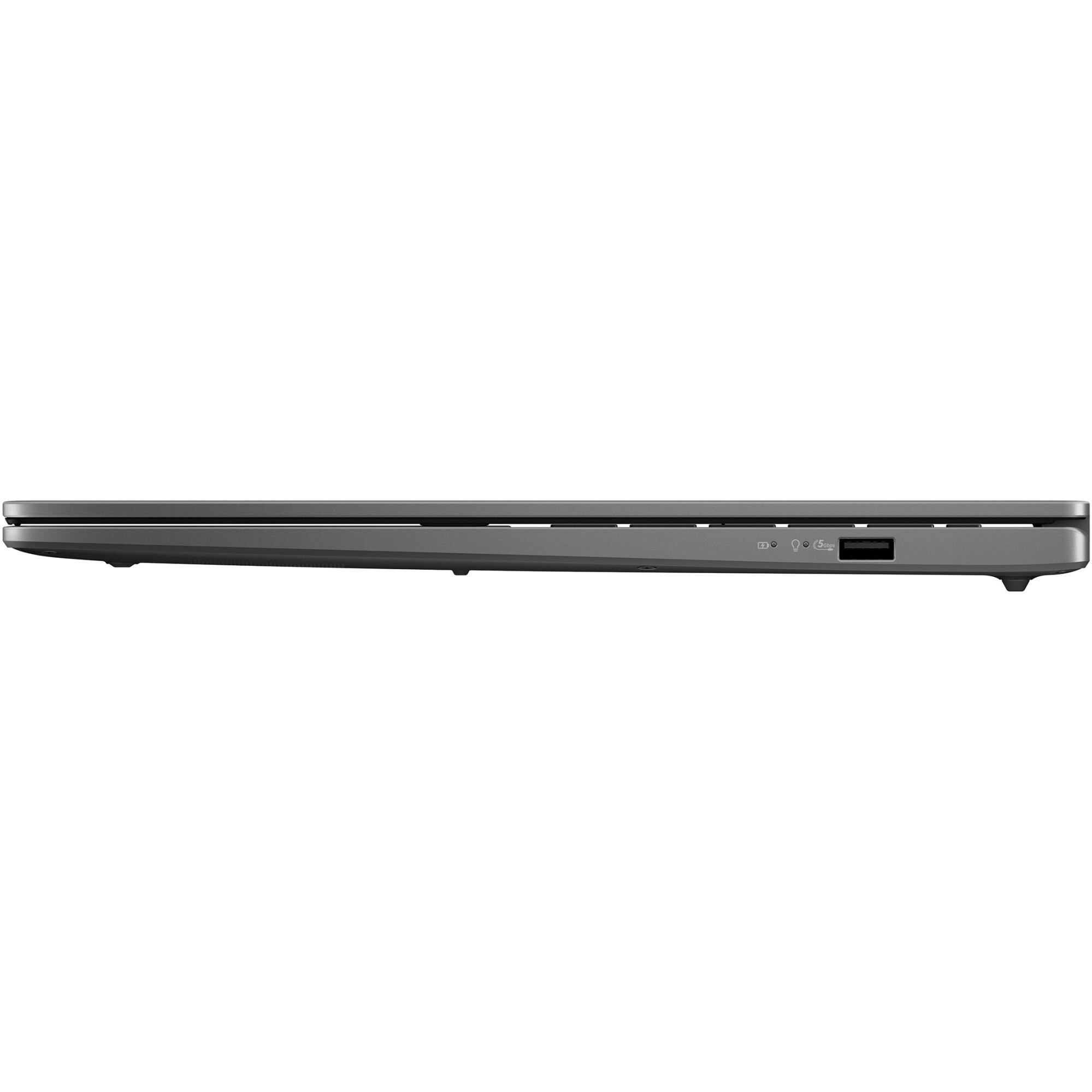 Laptop ASUS Vivobook S16 S3607VA cu procesor Intel Core i5-13420H pana la 4.6GHz, 16'', WUXGA, IPS, 144Hz, 16GB DDR5 RAM, 1TB SSD, Intel UHD Graphics, No OS, Matte Gray