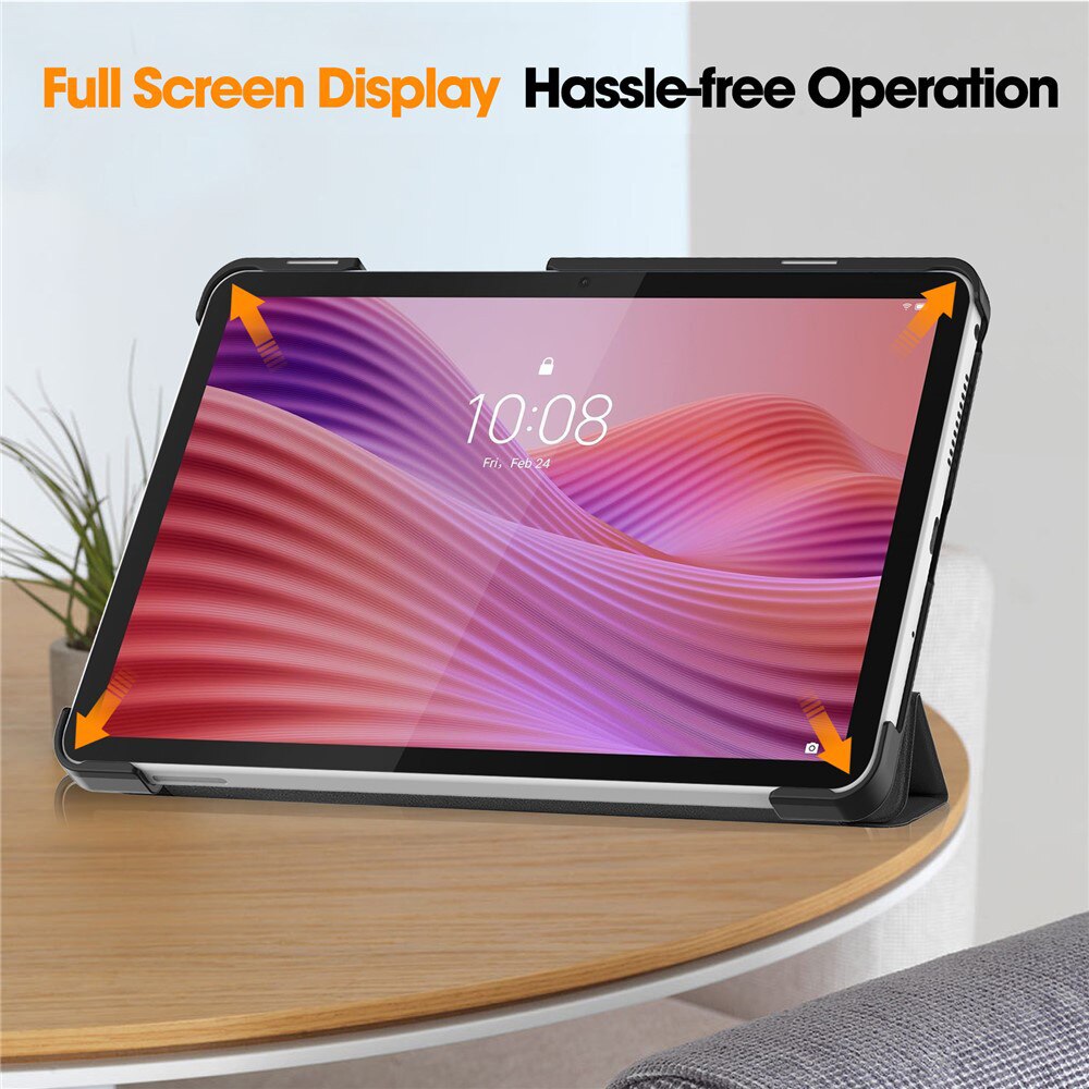 Husa pentru tableta Lenovo Tab One 8.7", Accesorio Fold Pro, Negru
