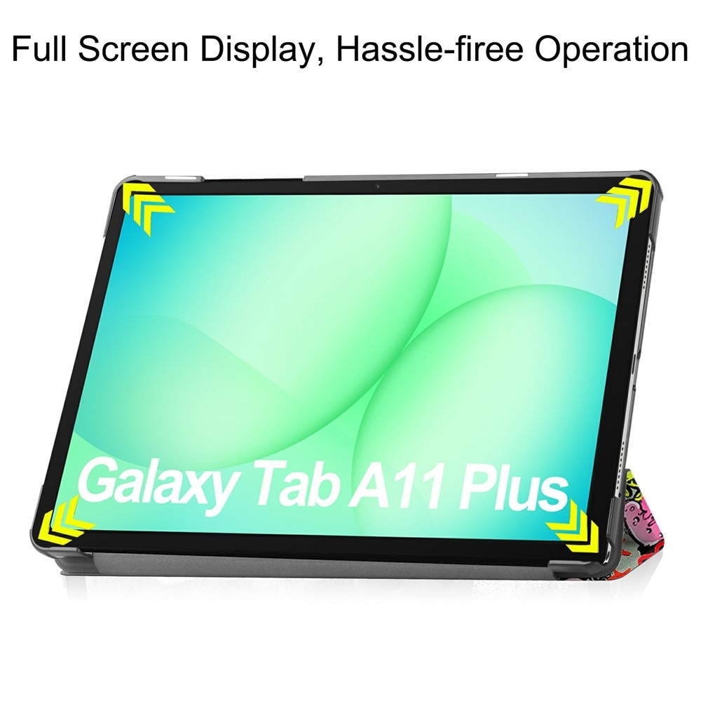 Husă pentru tabletă Samsung Galaxy Tab A11 Plus / A9 Plus, Fold Pro, piele ecologică, protecție 360, design modern